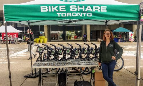 Bike Share Toronto valet station