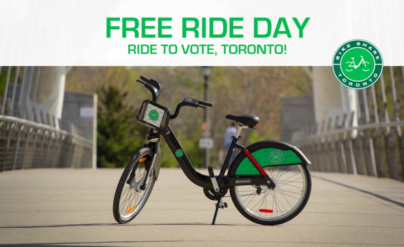 Free Ride Day - Bike Share Toronto