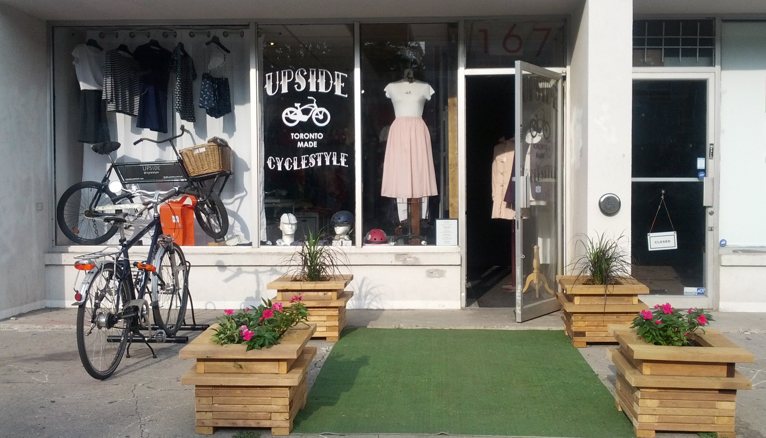 Shopping at Upside Cyclestyle