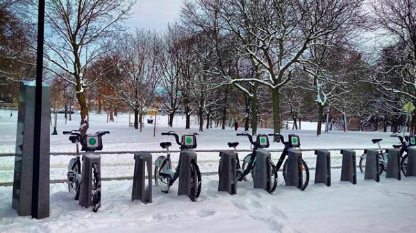 Bike share toronto winter cycling
