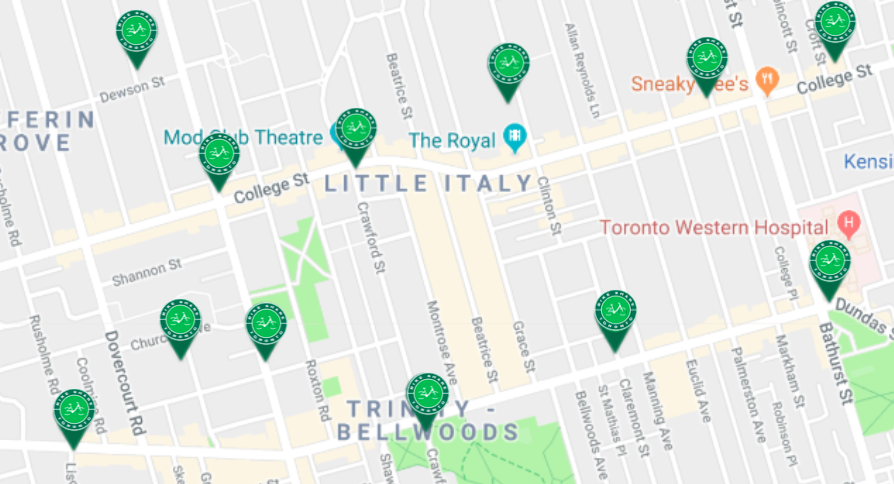 Little Italy Map