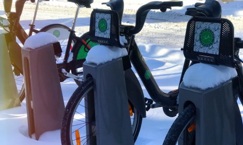 winter commuting with bike share toronto