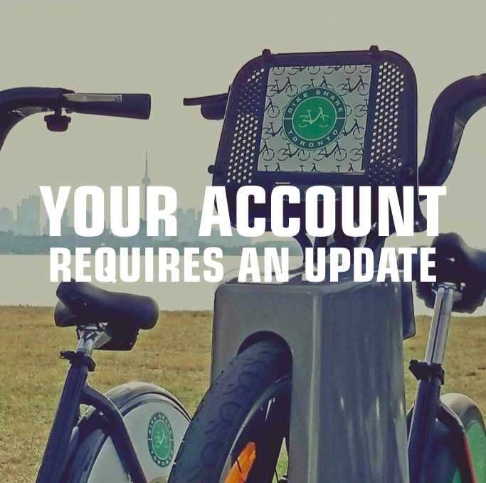 Your account Requires an Update