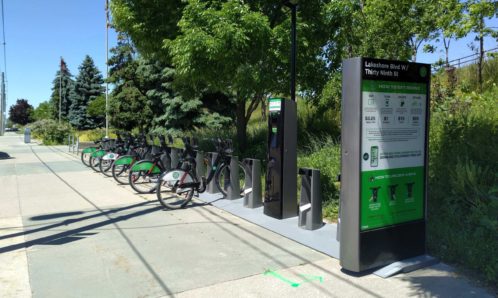 Bike Share Toronto waterfront stations