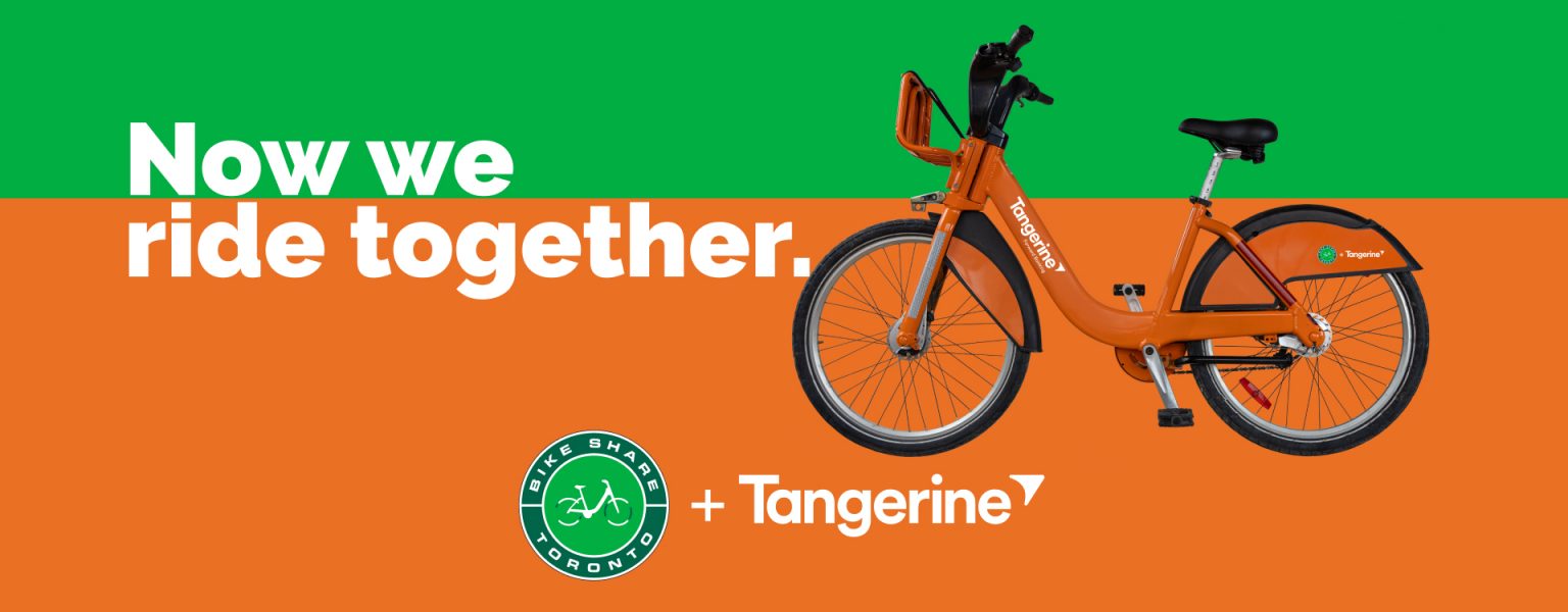 Bike Share Toronto and Tangerine Bank partner to help move Toronto forward Bike Share Toronto